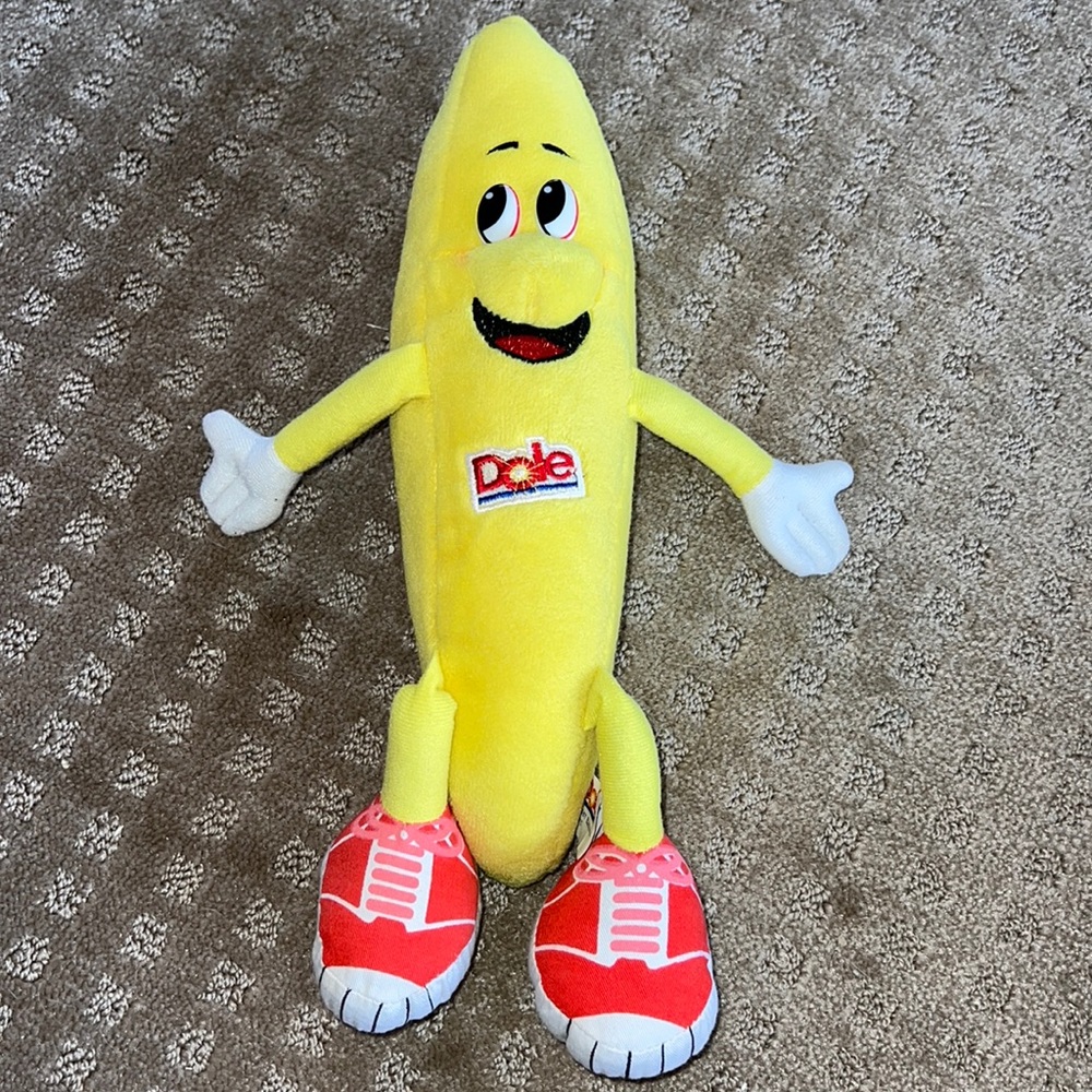 Vintage 1997 Dole Food Company Bobby Banana 15” Plush